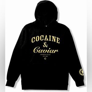 Cocaine and caviar sweater , mens large